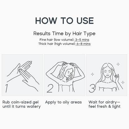 Invisible Dry Shampoo Gel