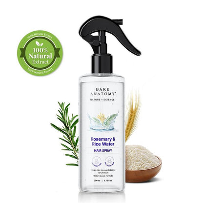 Rosemary & Rice Water Hair Growth Spray